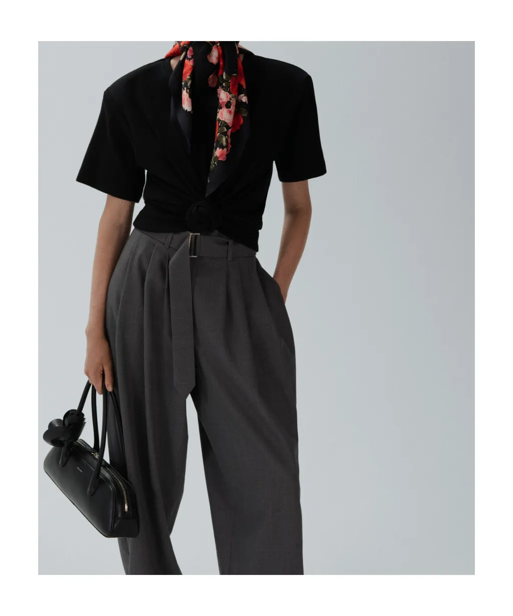 Magda Butrym Knotted T-Shirt