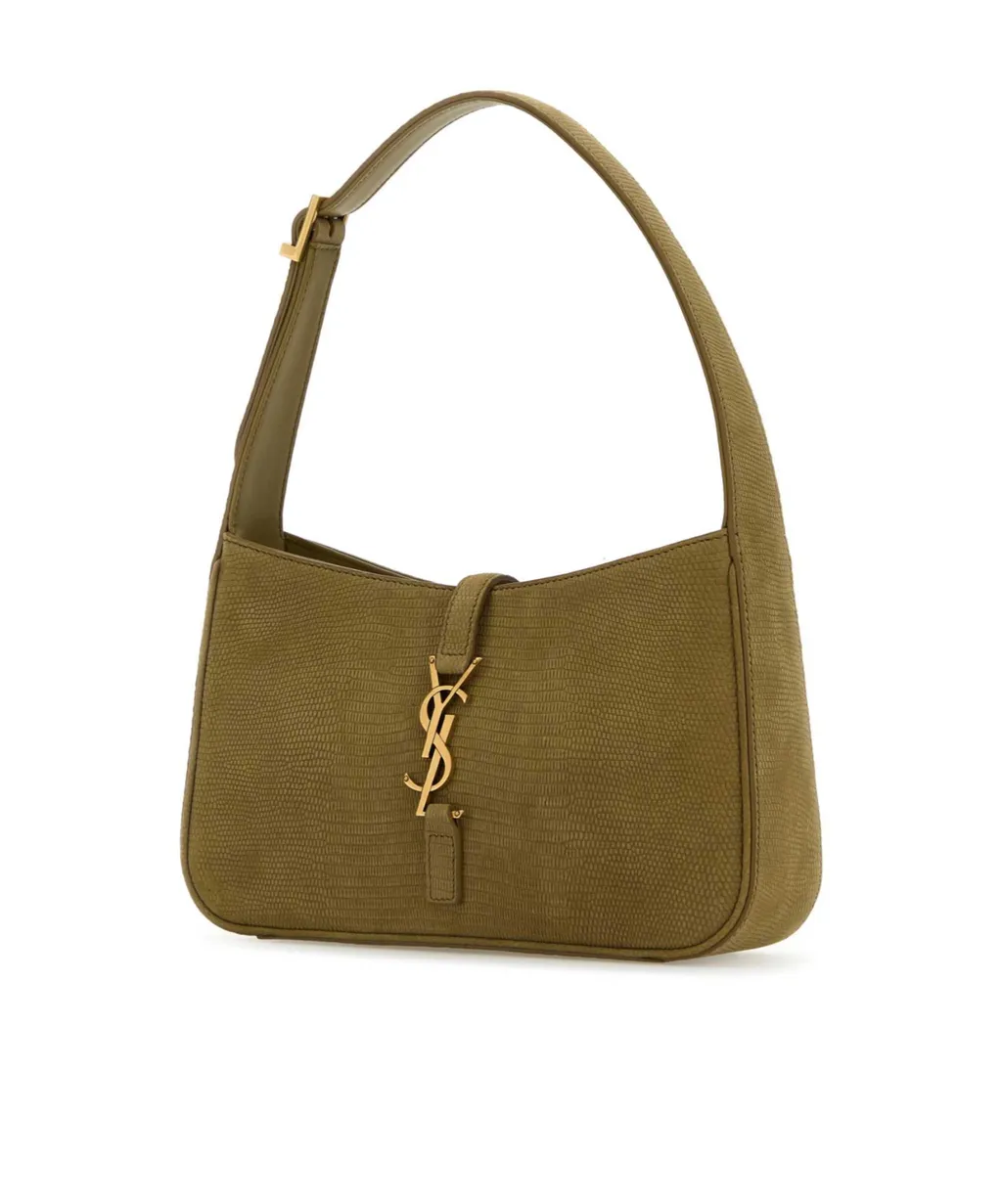 Saint Laurent Le 5 à 7 Logo Plaque Shoulder Bag