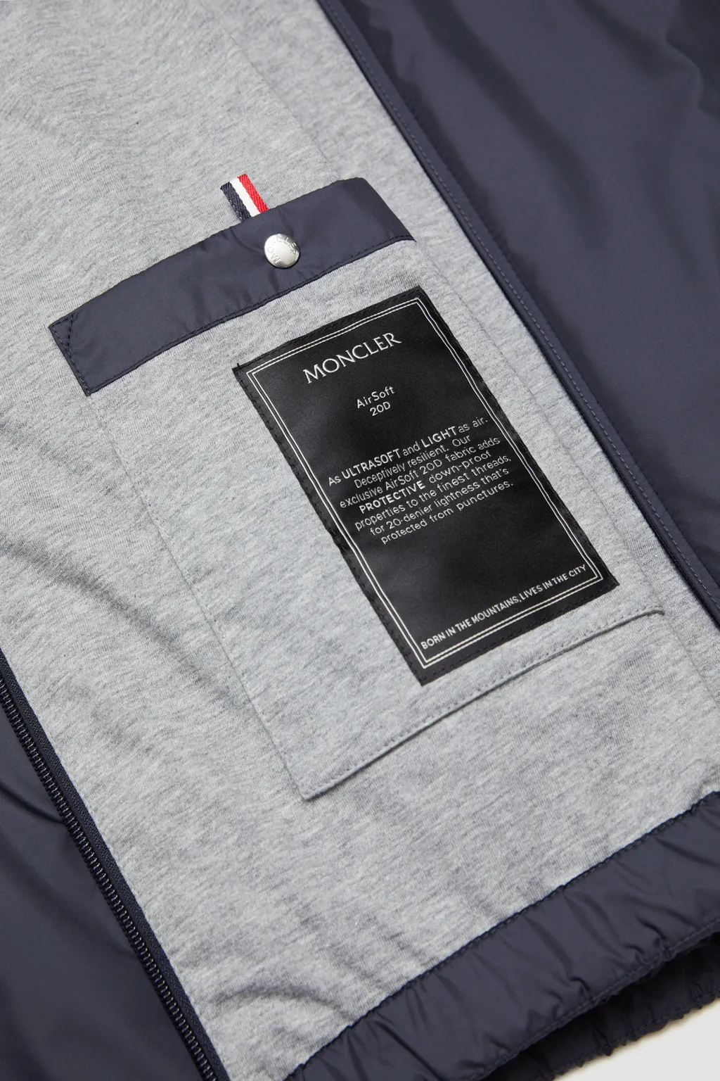 Moncler Logo Patch Zipped Jacket