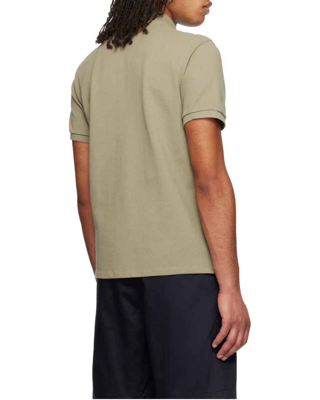 Ami Paris Ami De Coeur Logo Embroidered Polo Shirt