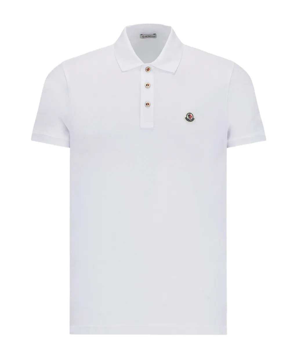 Moncler Logo Patch Polo Shirt