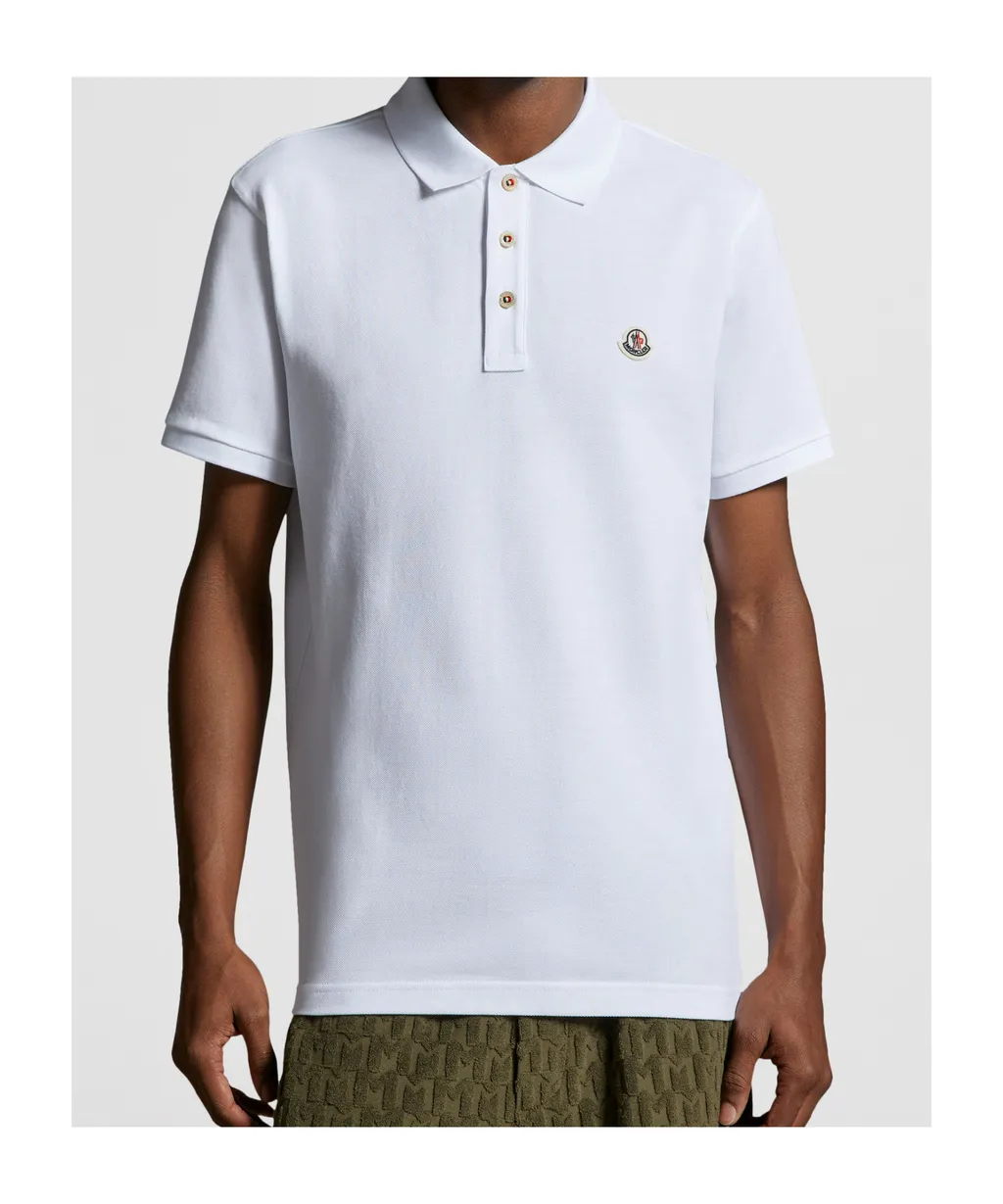 Moncler Logo Patch Polo Shirt
