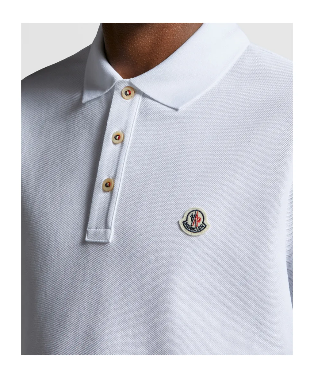 Moncler Logo Patch Polo Shirt