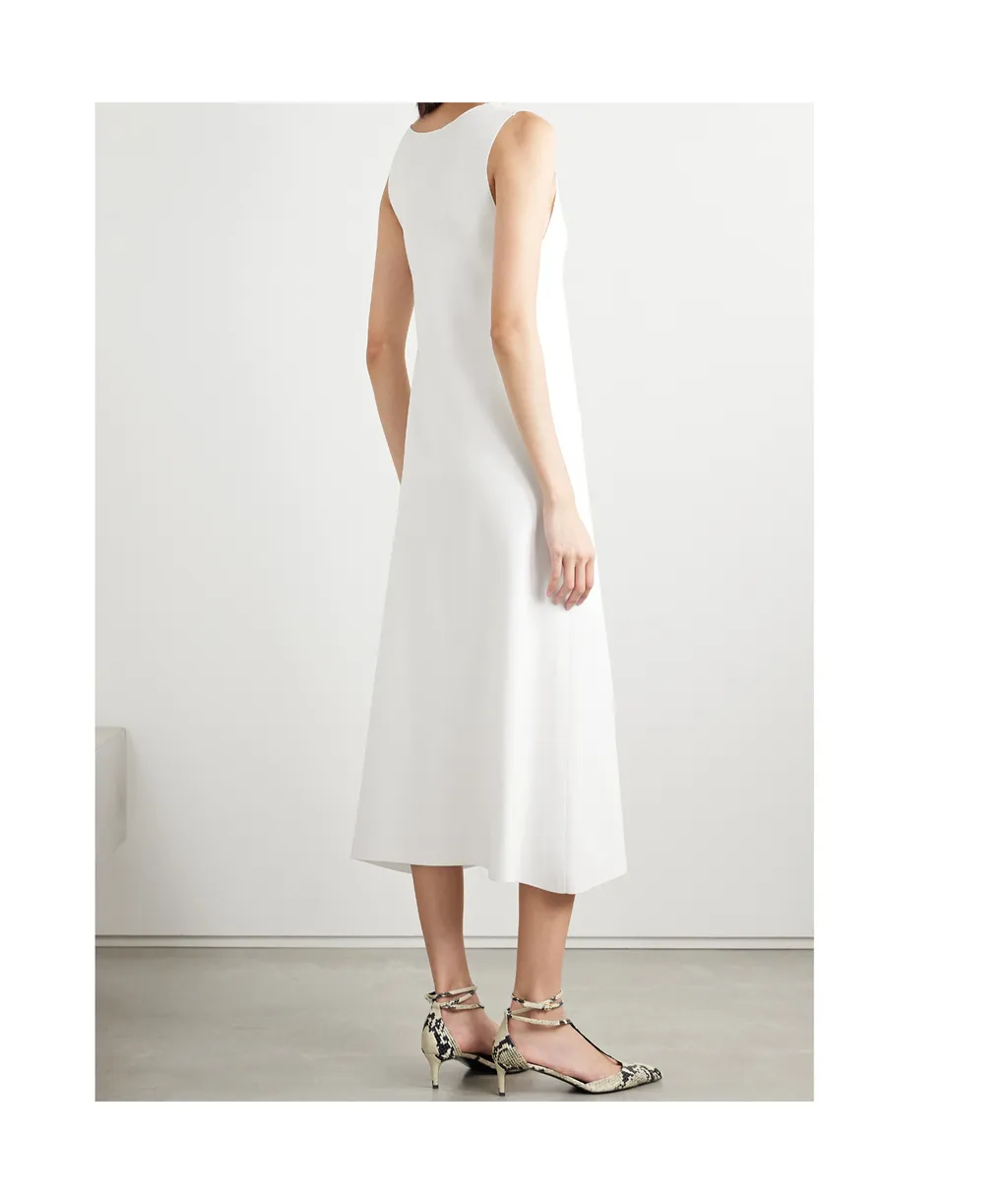 Keran Stretch-Knit Midi Dress