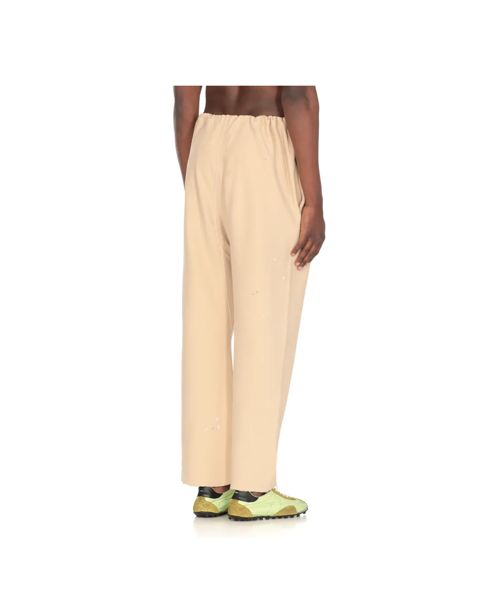 Drawstring-Waist Cropped Trousers