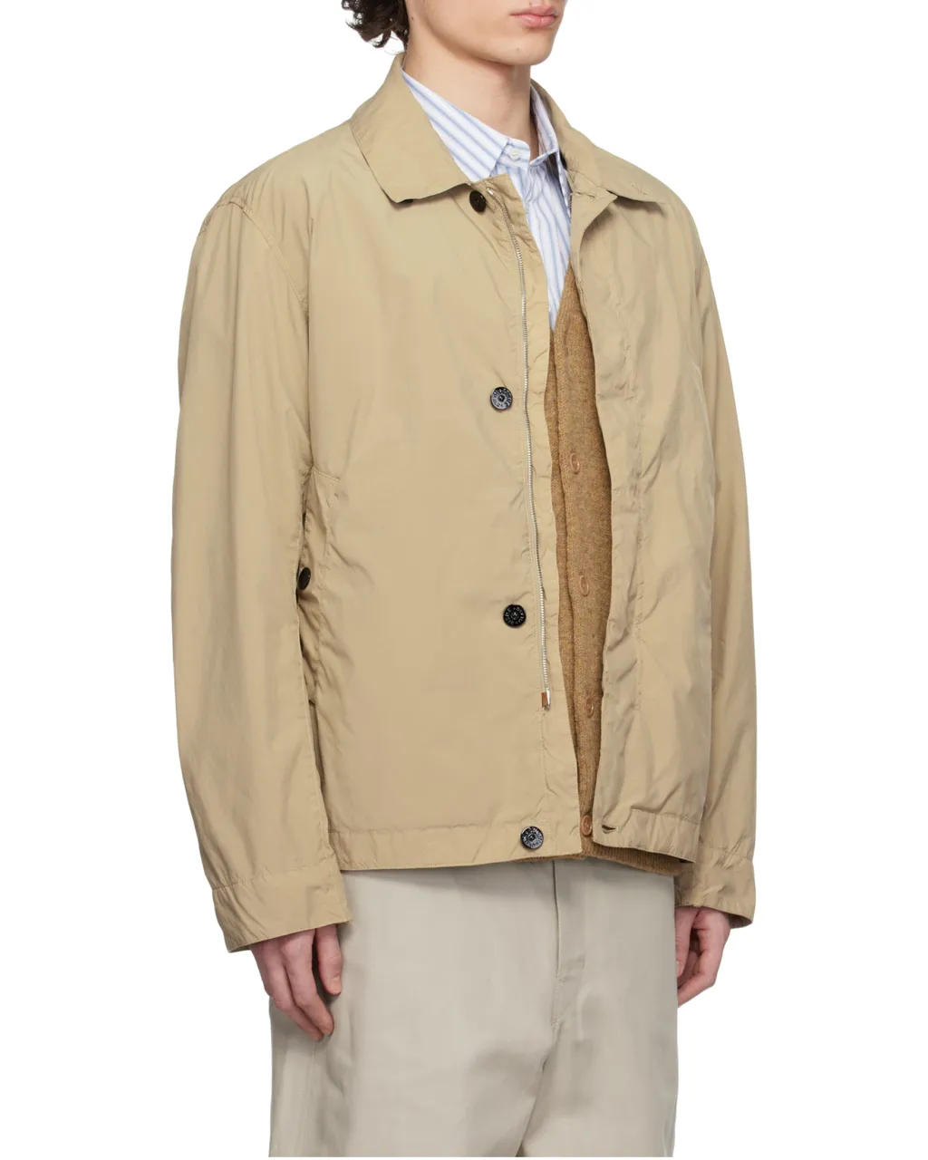 Stone Island Touch Poly-Tc Logo Patch Jacket