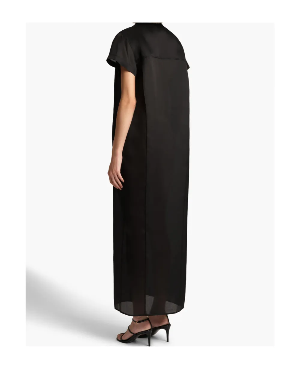 Khaite Effy Short-Sleeved Dress