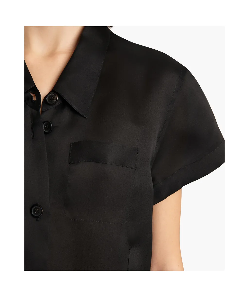 Khaite Effy Short-Sleeved Dress