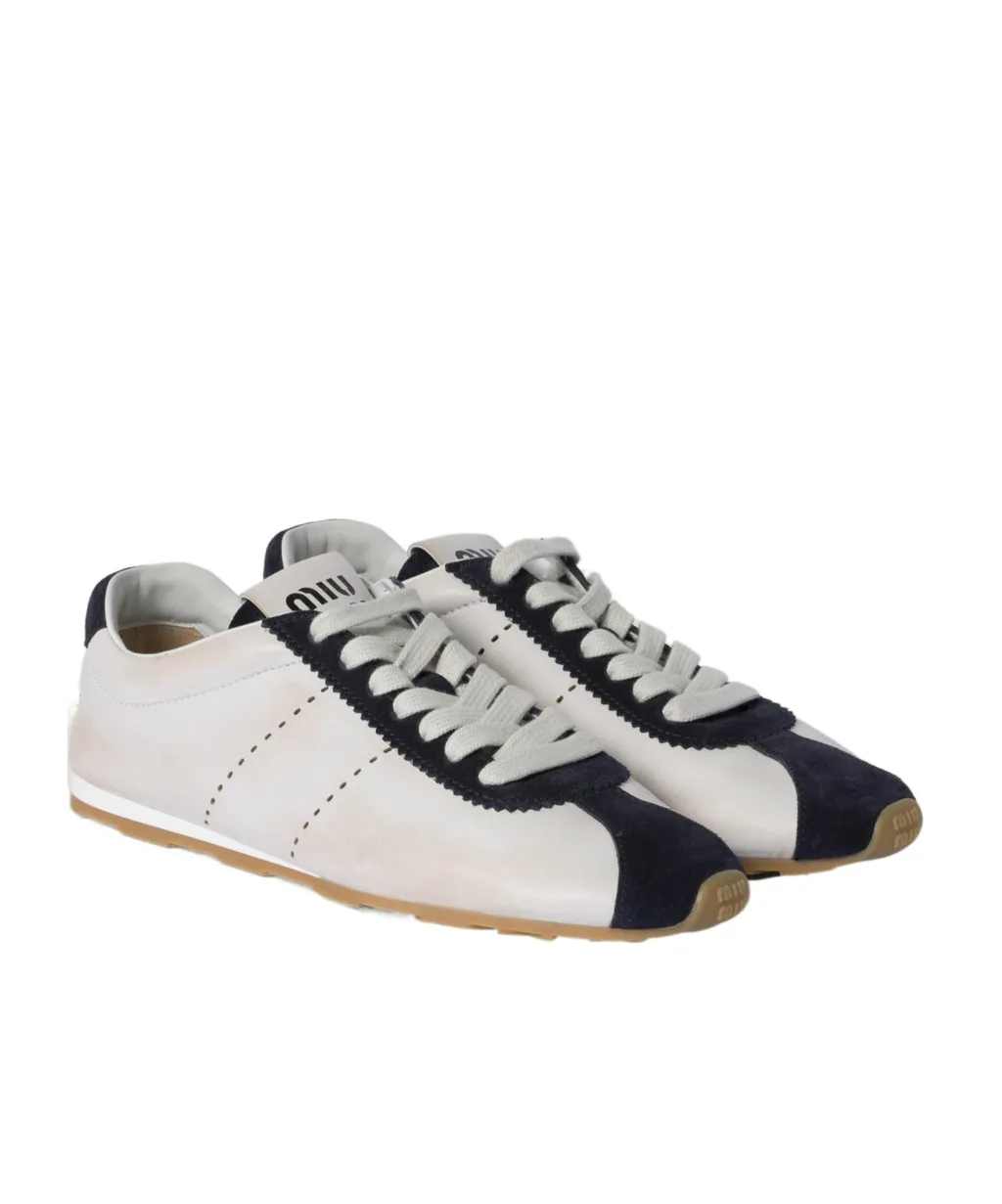 Miu Miu Plume Two-Toned Sneakers