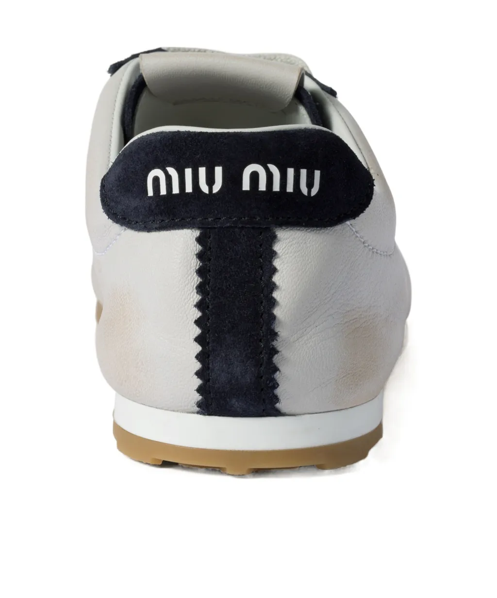 Miu Miu Plume Two-Toned Sneakers