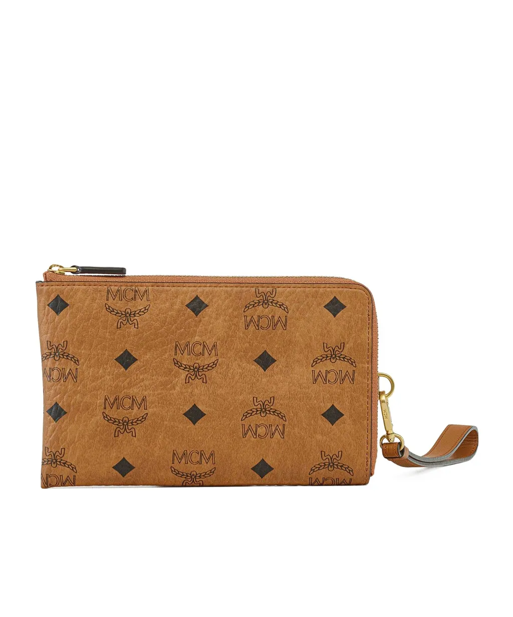 Mcm Ottomar Travel Pouch Bag