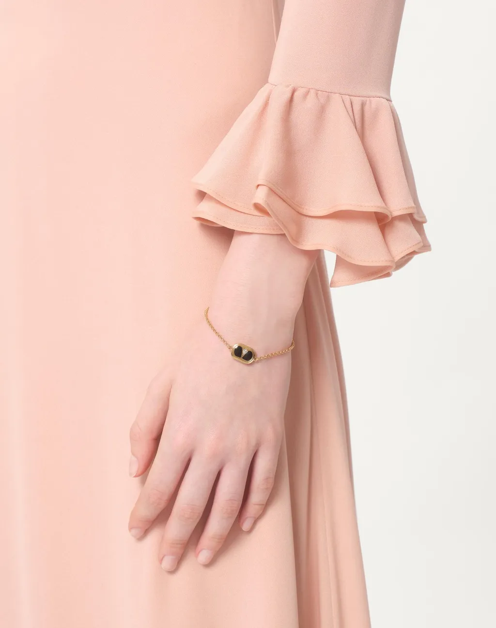 Valentino Vlogo Embellished Bracelet