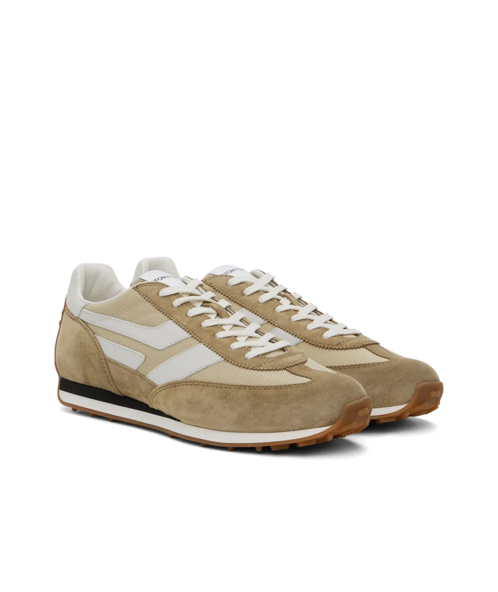 Round Toe Low-Top Sneakers