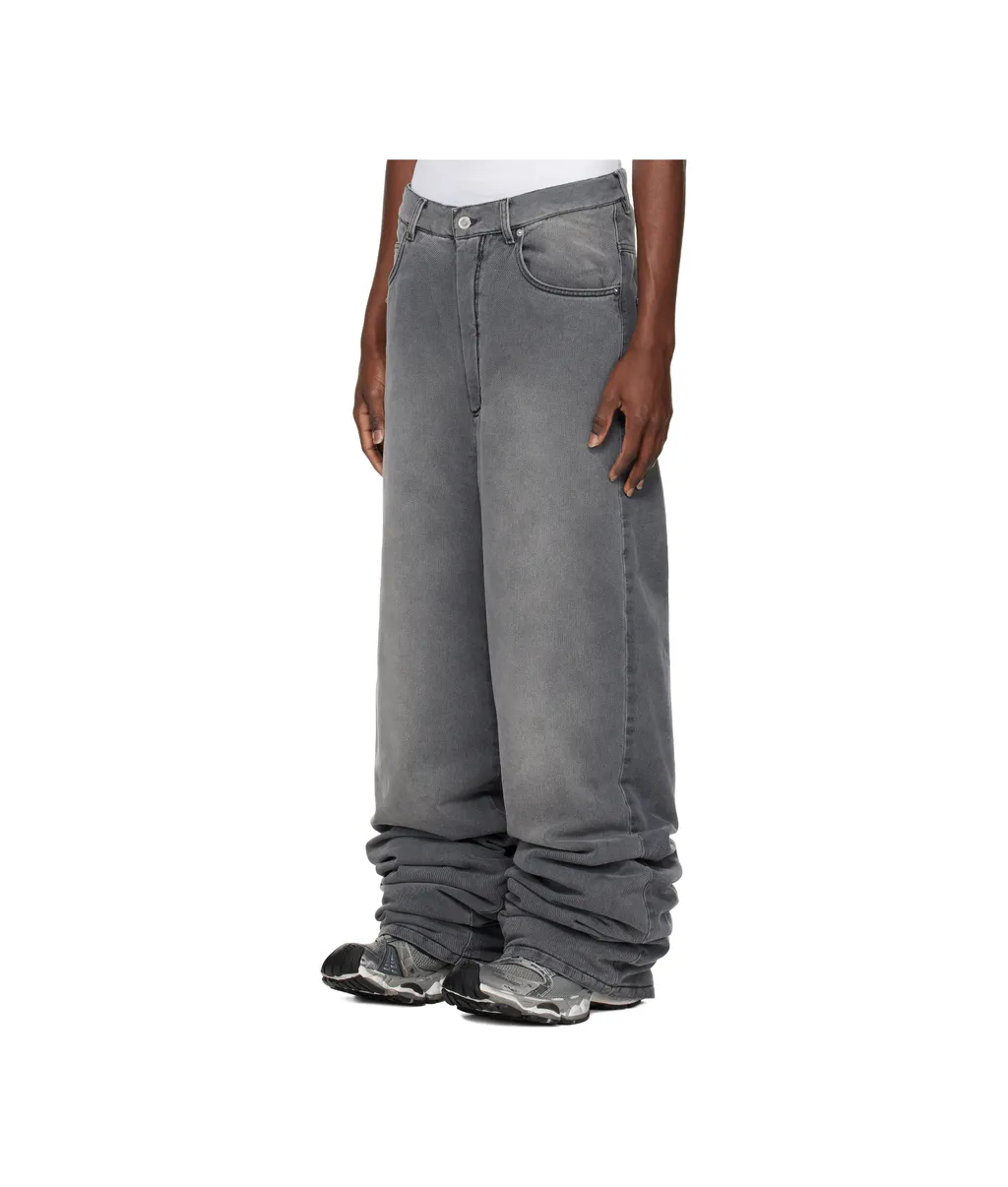 Wadded Stack Jeans