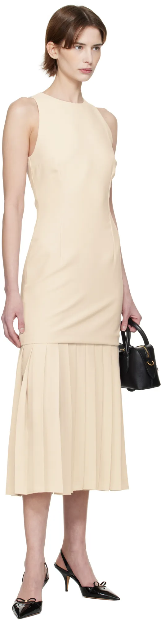 Off-White Anci Midi Dress