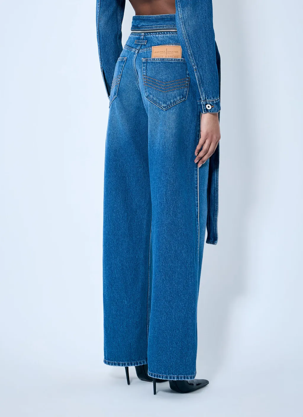 The Belted Denim Jeans