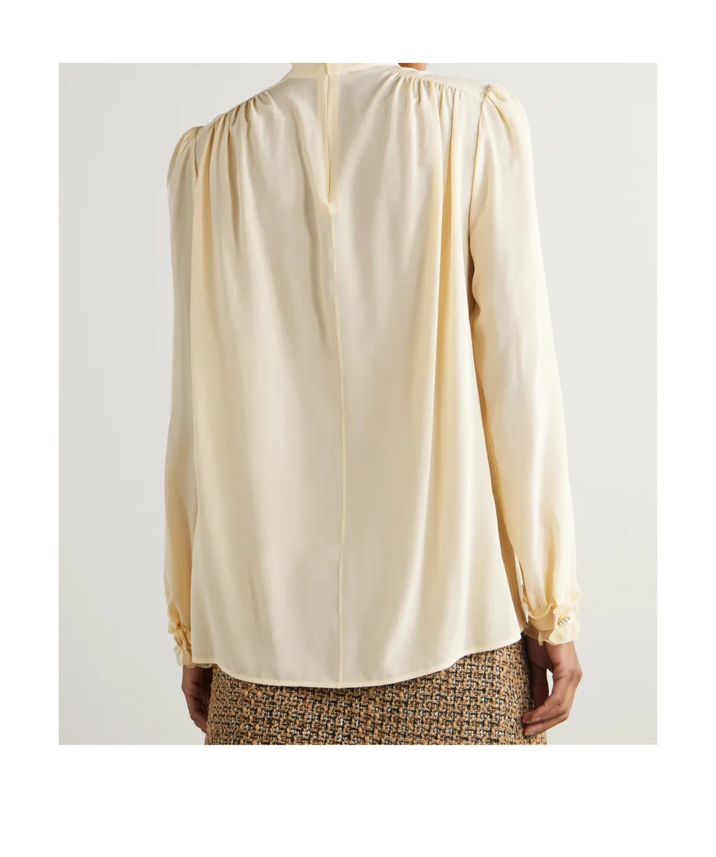 Ruffled Lace Shirt