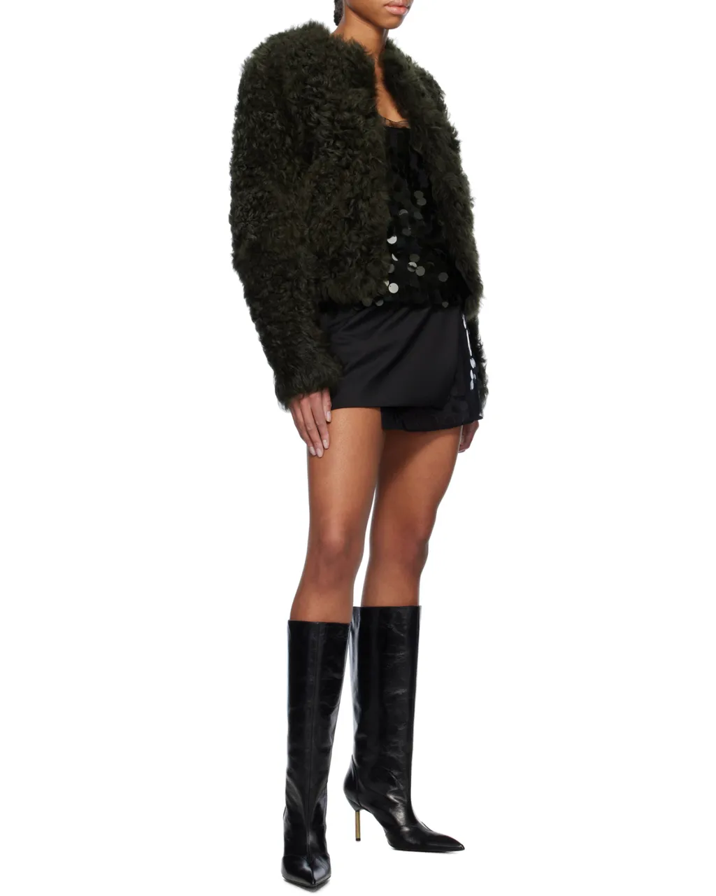 Black Noelia Miniskirt