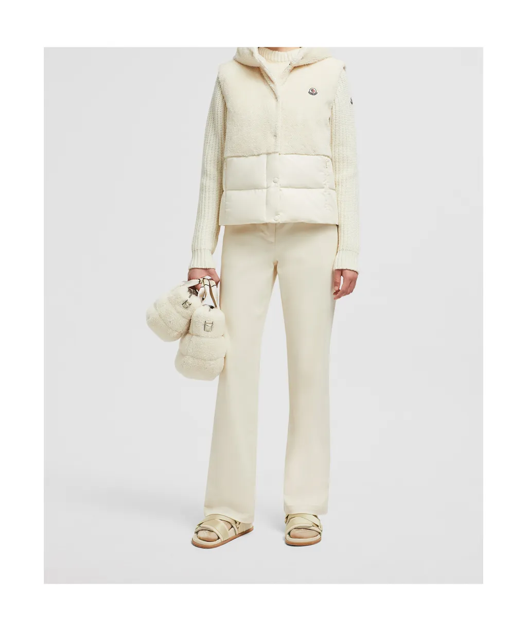 Moncler Floy Teddy Hooded Down Gilet