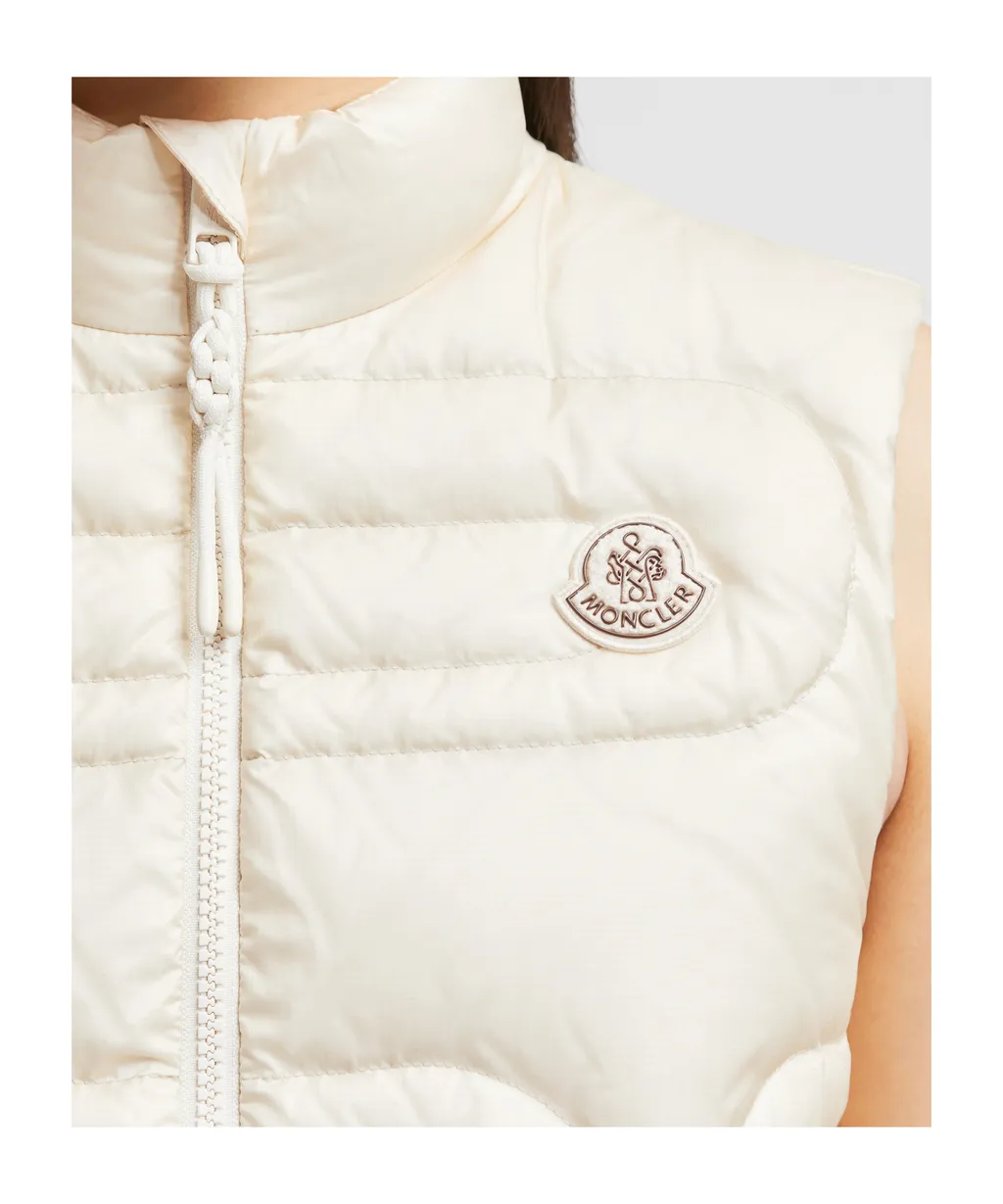 Moncler Xihu Logo Patch Down Vest
