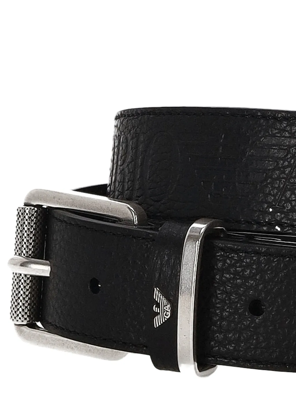 Emporio Armani Embossed Logo Belt