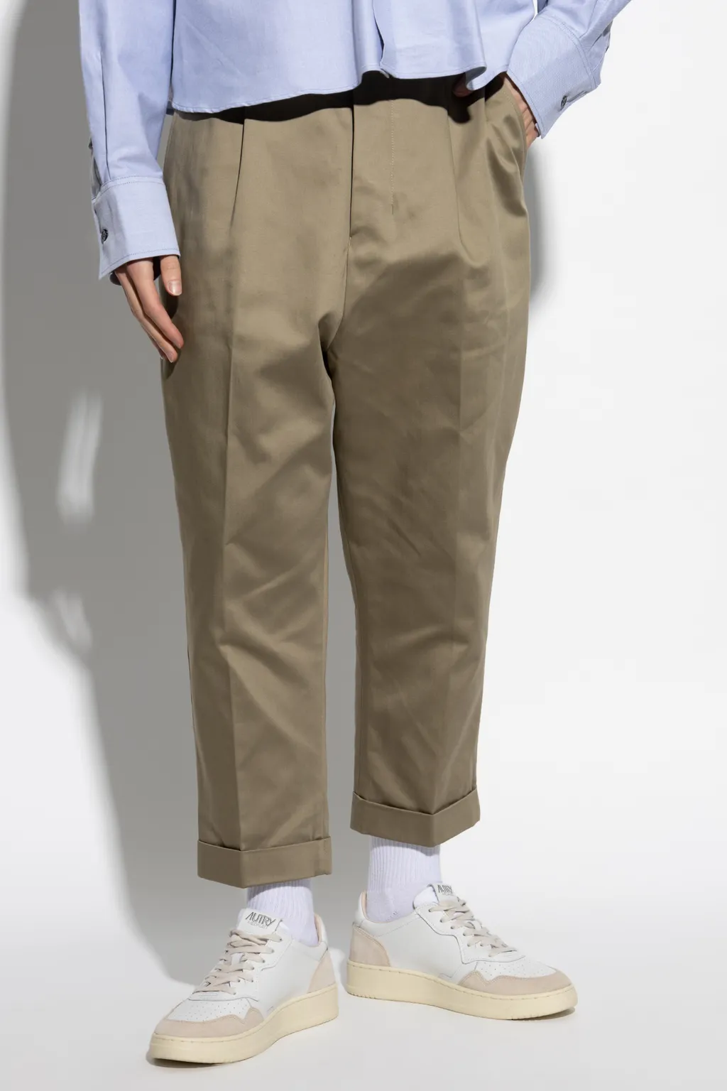 Ami Paris Oversized Carrot Trousers