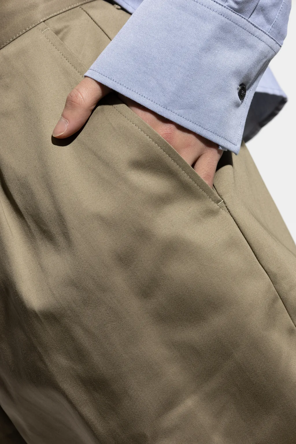 Ami Paris Oversized Carrot Trousers