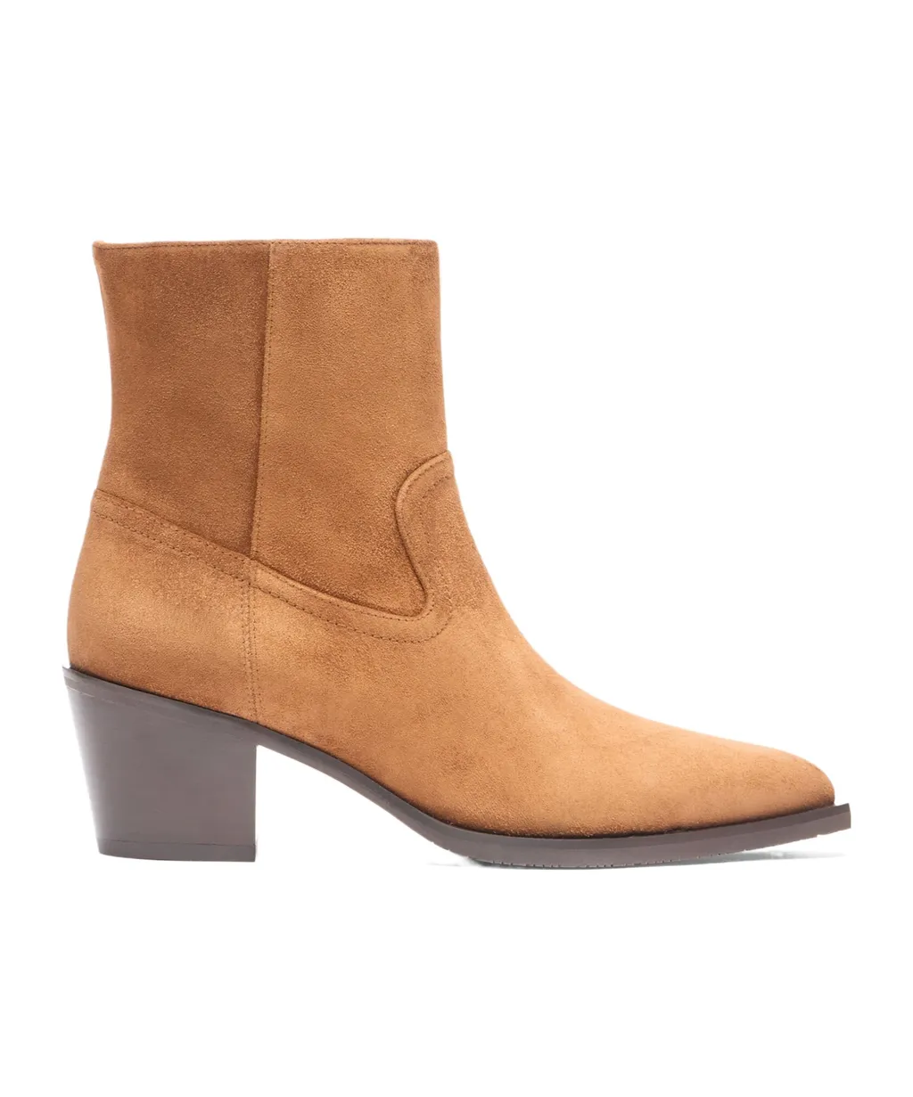 Thick Heeled Short Boots