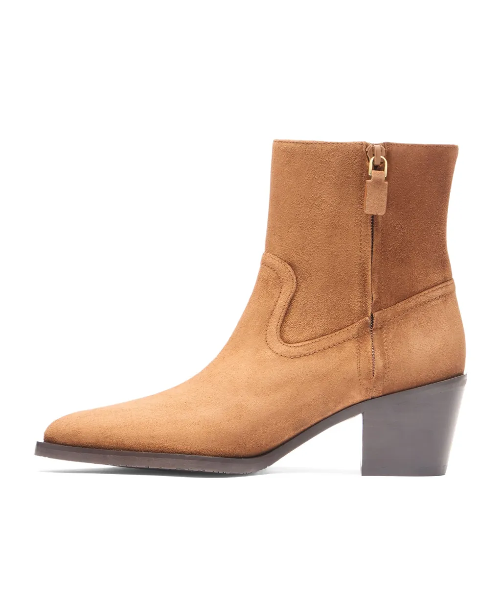 Thick Heeled Short Boots