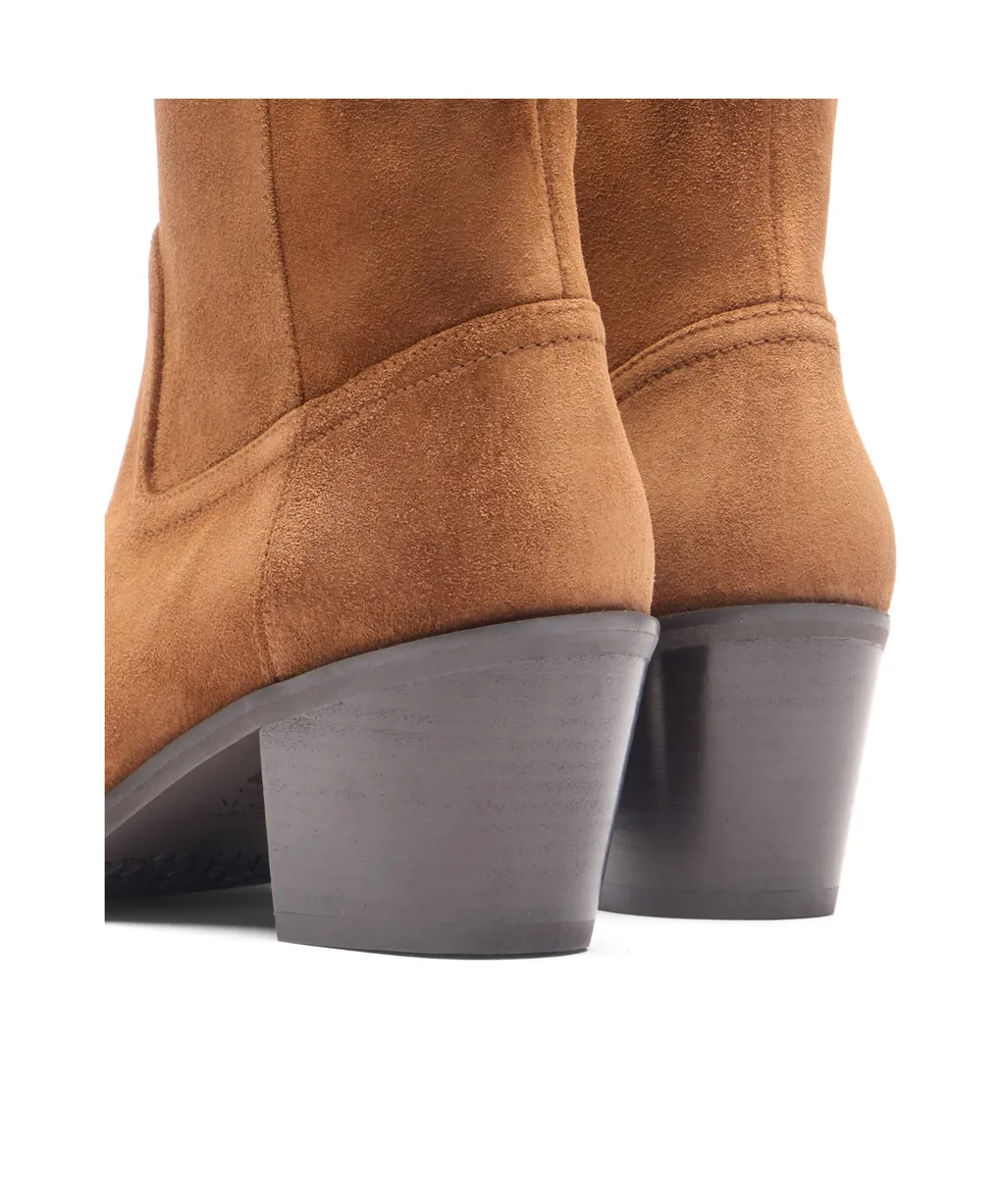 Thick Heeled Short Boots