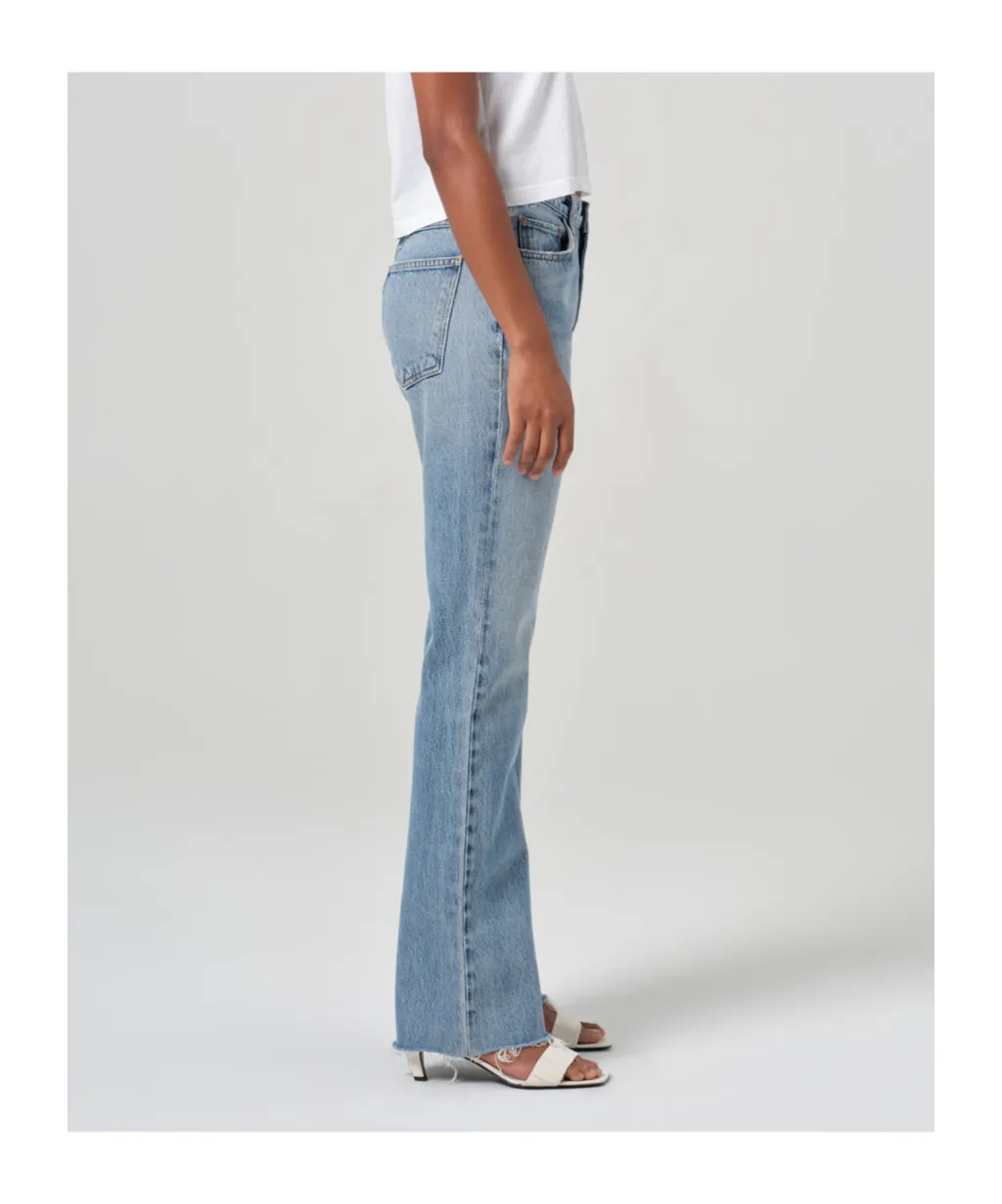 Agolde Leena High-Rise Flared-Leg Jeans
