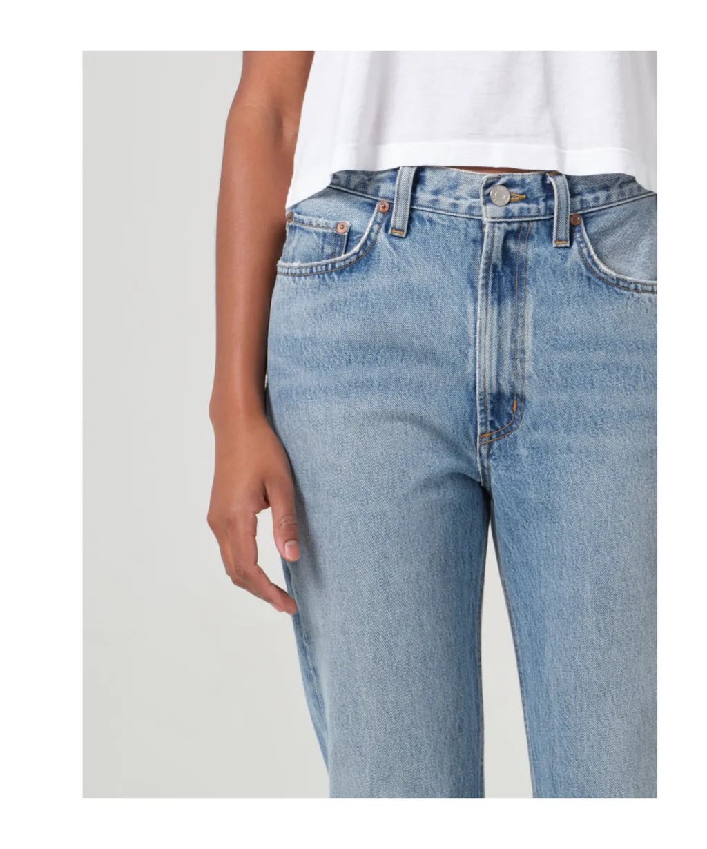 Agolde Leena High-Rise Flared-Leg Jeans