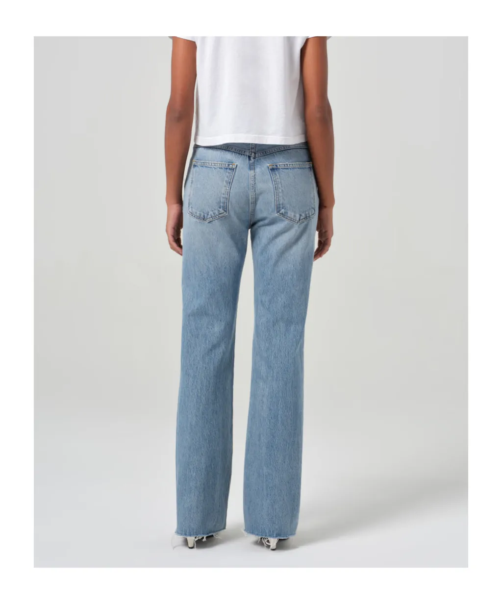 Agolde Leena High-Rise Flared-Leg Jeans