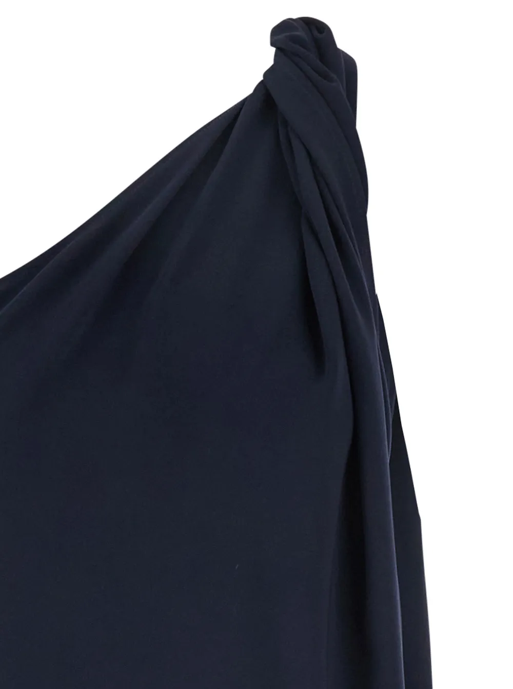 P.A.R.O.S.H. One-Shoulder Draped Dress