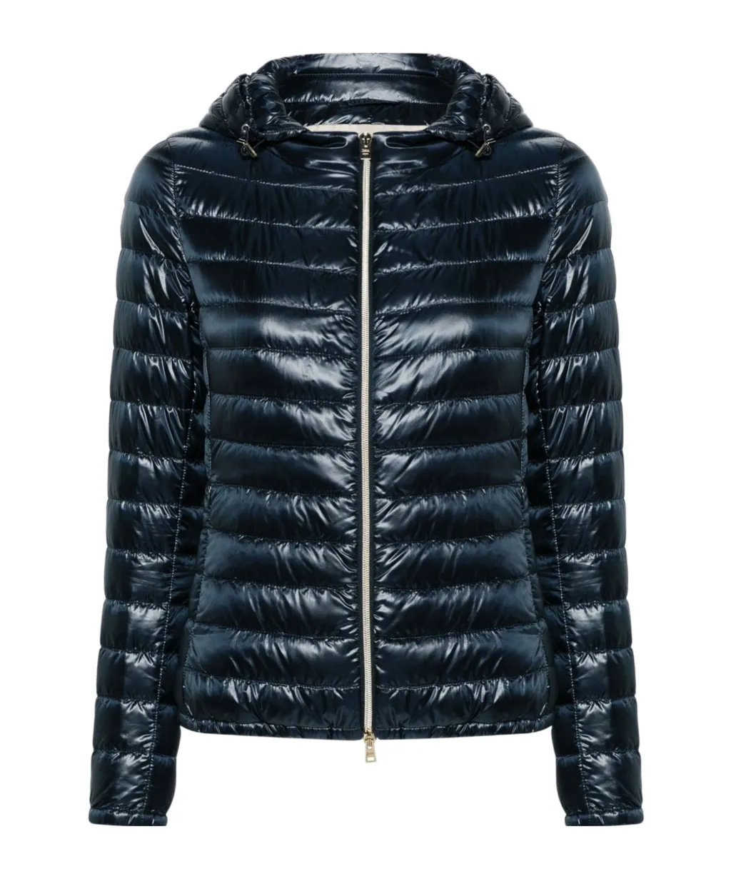 Herno Zip-Up Hooded Down Jacket