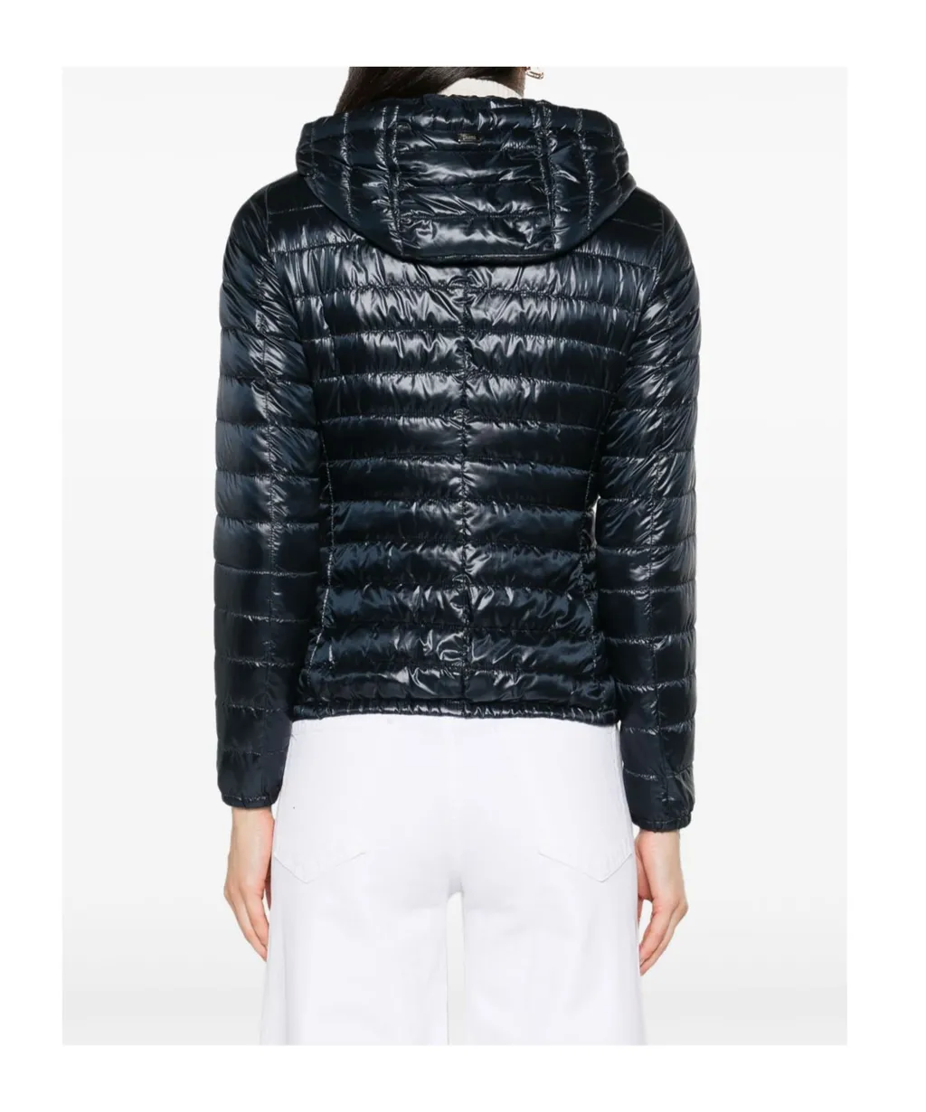 Herno Zip-Up Hooded Down Jacket