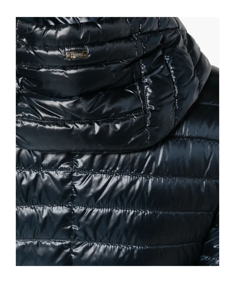 Herno Zip-Up Hooded Down Jacket