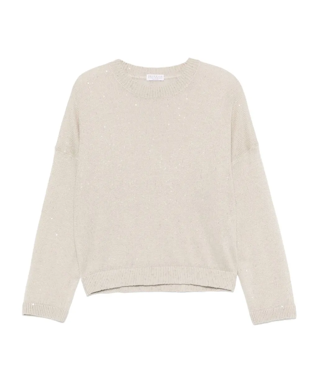 Sequin-Embellished Top