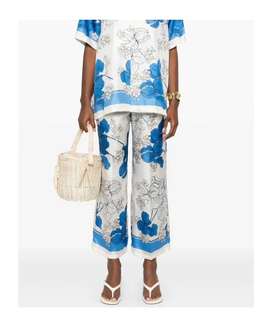 Pattern Casual Pants