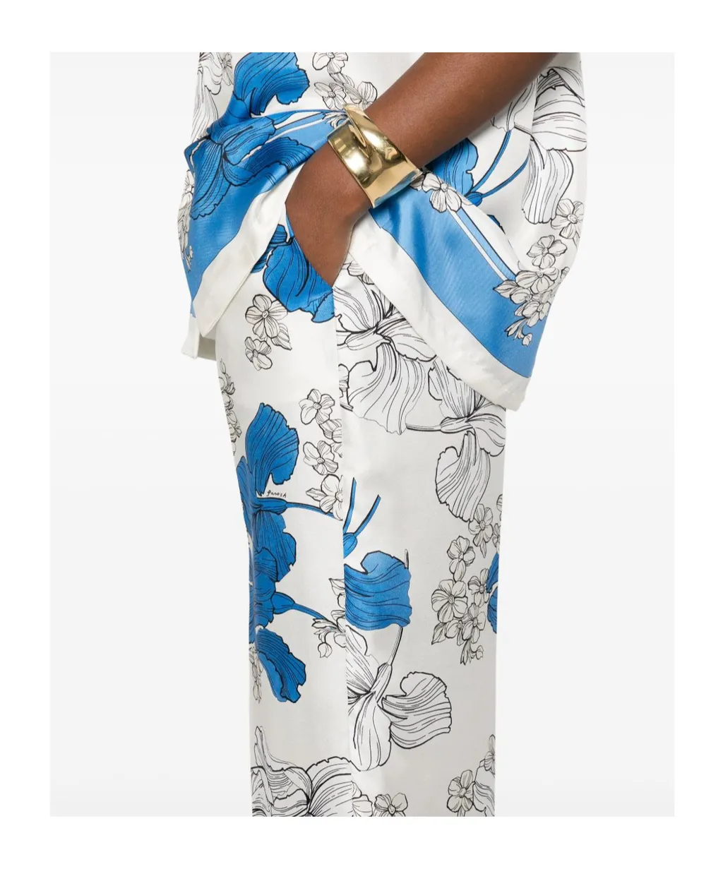 Pattern Casual Pants