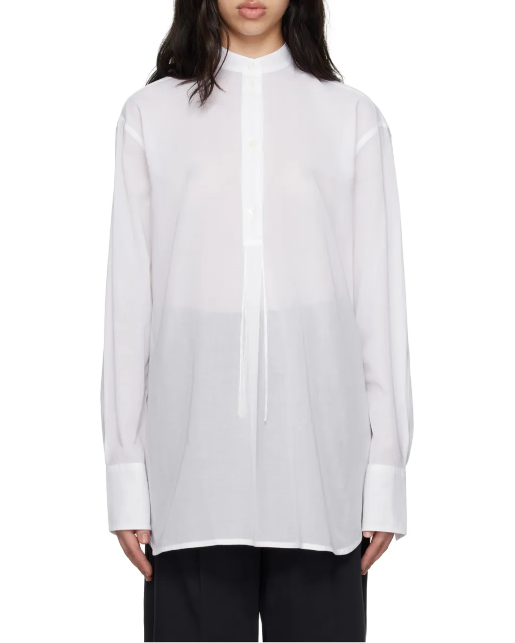 Long-Sleeve Button-Up Shirt