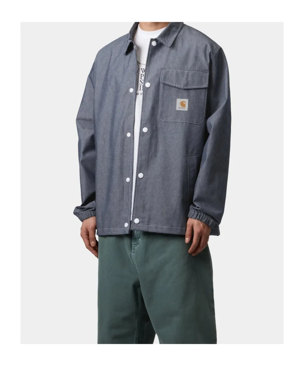 Carhartt Wip Logo-Patch Denim Jacket