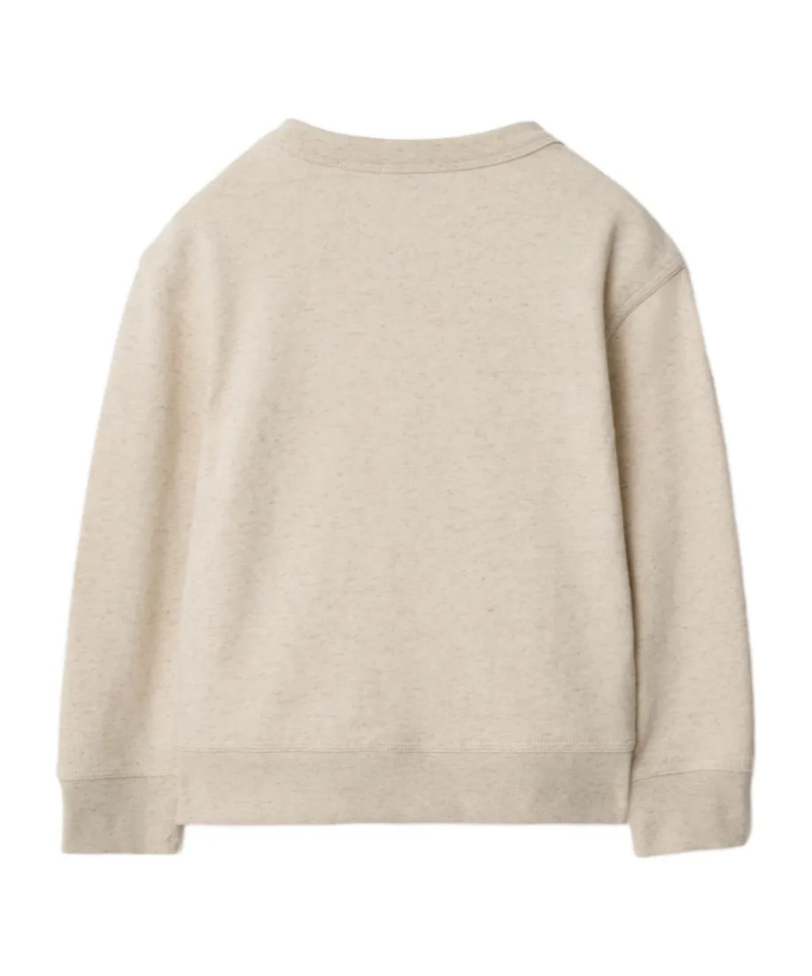 Burberry Kids Logo Patch Sweatshirt
