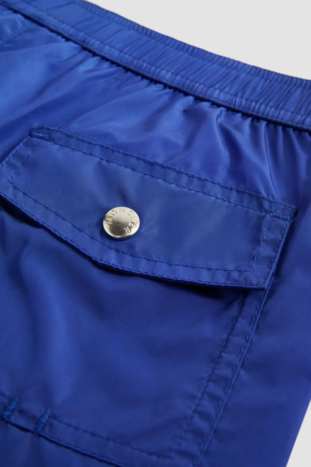 Moncler Enfant Tricolour-Trimmed Swim Shorts