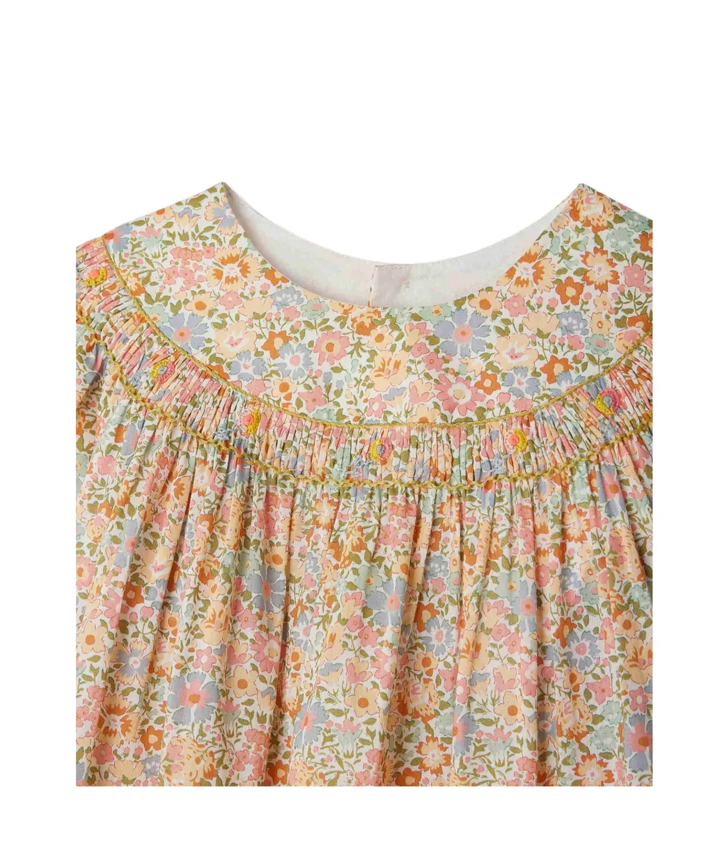 Bonpoint Eliotine Smocked Blouse