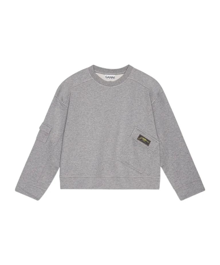 Ganni Sweatshirt With Pocket