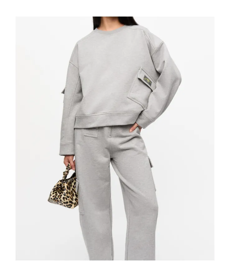 Ganni Sweatshirt With Pocket