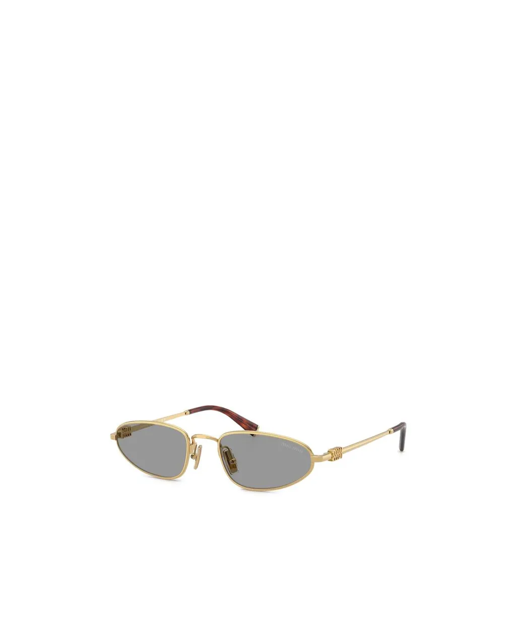 Miu Miu Eyewear Oval-Frame Sunglasses