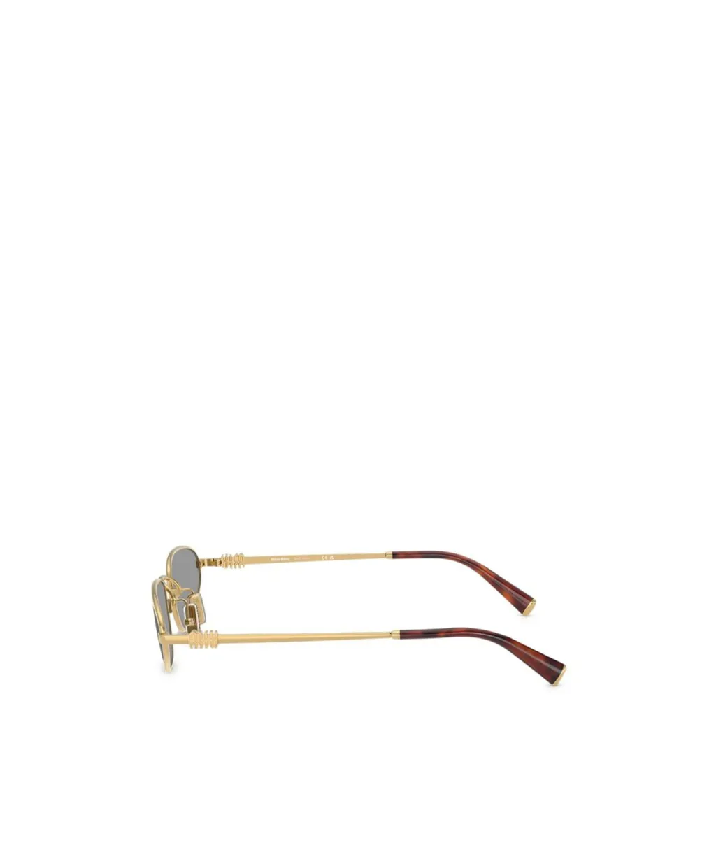 Miu Miu Eyewear Oval-Frame Sunglasses