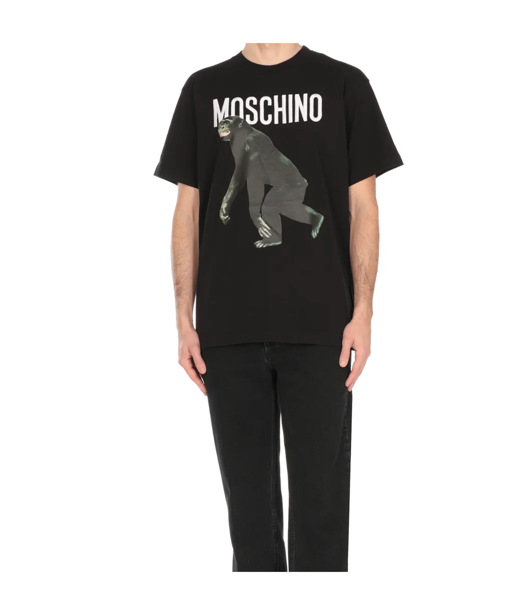 Moschino Logo Printed T-Shirt